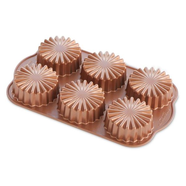 STAMPO RUFFLED MEDALLION NW89237 6 IMPRONTE 3 CUPS NORDIC WARE