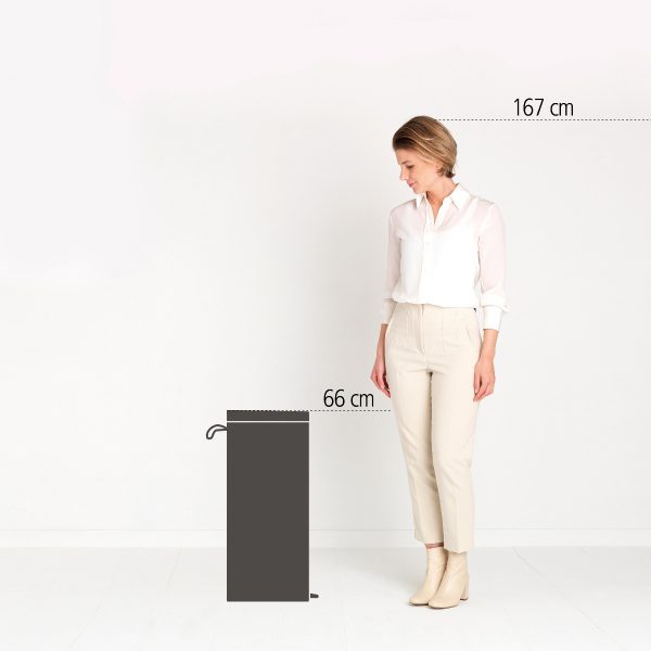 PATTUMIERA FLATBACK 40 LT Inox Satinato Brabantia - immagine 3