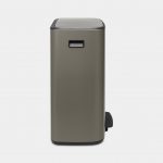 PATTUMIERA A PEDALE BO 2 x 30 litri - Platinum Brabantia - immagine 4