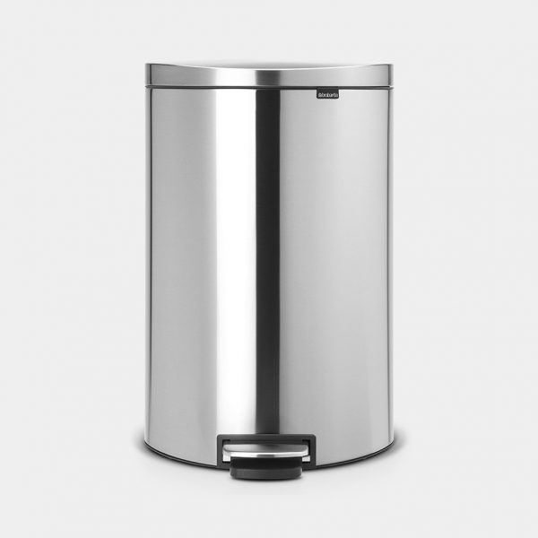 PATTUMIERA FLATBACK 40 LT Inox Satinato Brabantia