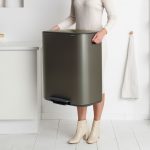 PATTUMIERA A PEDALE BO 2 x 30 litri - Platinum Brabantia - immagine 2