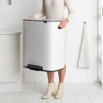 PATTUMIERA A PEDALE BO 2 x 30 litri - White Brabantia - immagine 2
