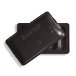 Cuocipane per 5 mini baguette in ceramica Fusain Nero EH795519 Emile Henry - immagine 2