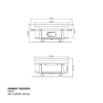 Yakiniku Shichirin Rotondo Griglia da tavolo 31cm 2-6 persone - immagine 4