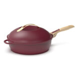 La Favolosa padella 24 cm rossa  - tutto fare 8 in 1- Cookut