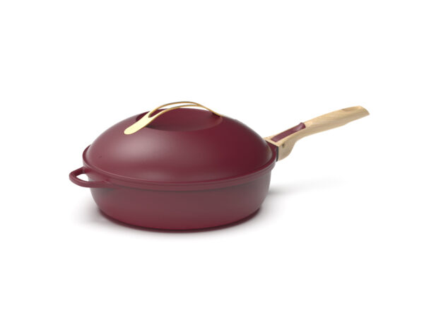 La Favolosa padella 24 cm rossa  - tutto fare 8 in 1- Cookut