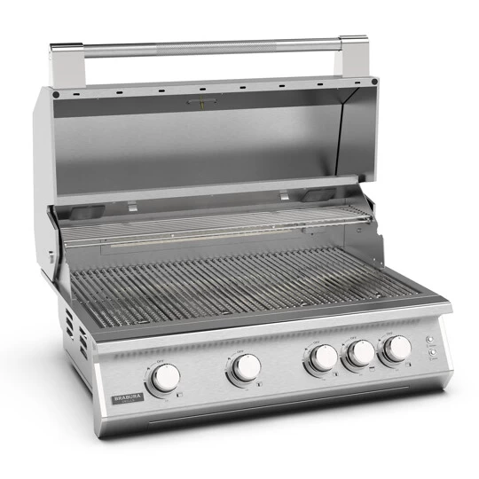 BBQ A GAS DA INCASSO BRABURA FUSION 400 RS - immagine 6