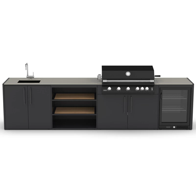 CUCINA DA ESTERNO BRABURA KC.C064 - 363 CM